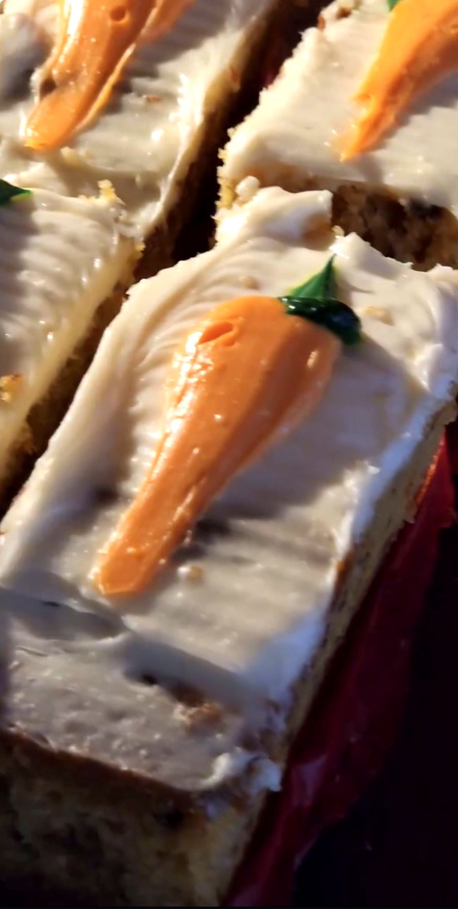 Pastel de zanahoria